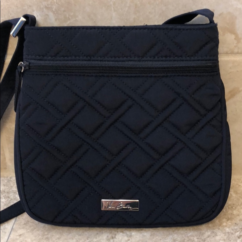 Vera Bradley Petite Double Zip Quilted Hipster